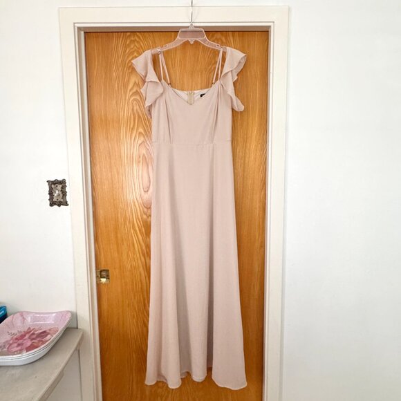 Boohoo Cold Shoulder Maxi Dress - US 8, M/L - Picture 1 of 8